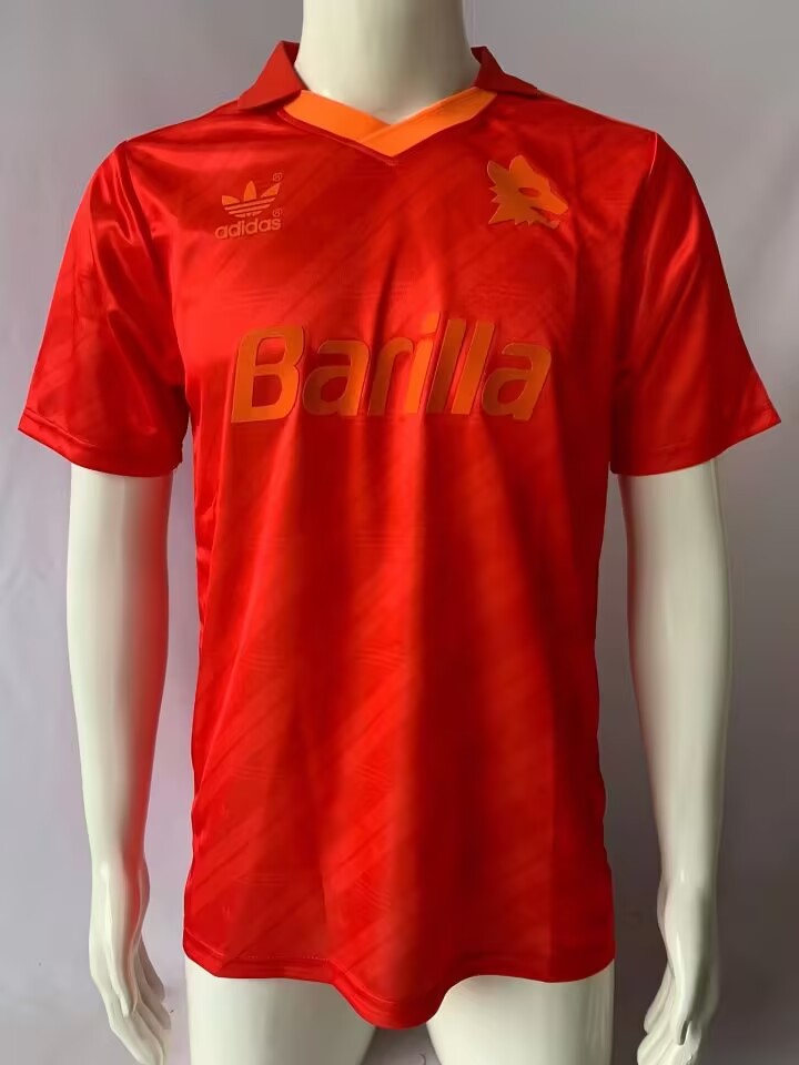 Camisetas de Futebol Retrô Roma