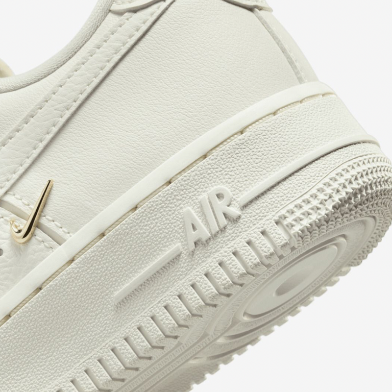 Nike Air Force 1 LX Gold Swooshes