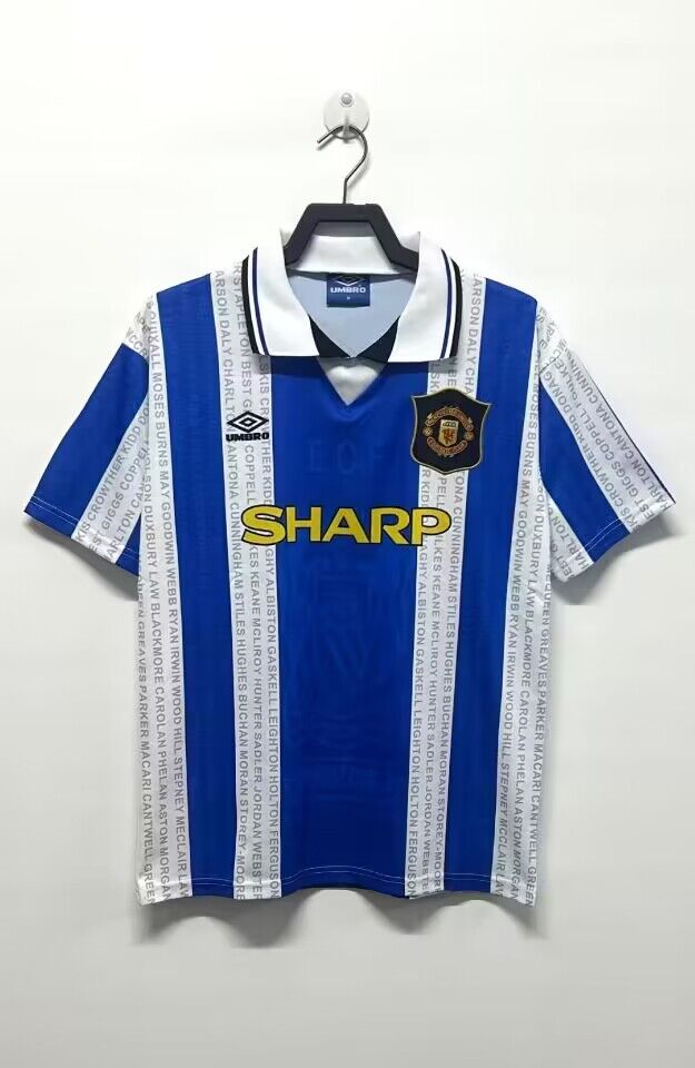 Camiseta de Futebol Retrô Manchester United