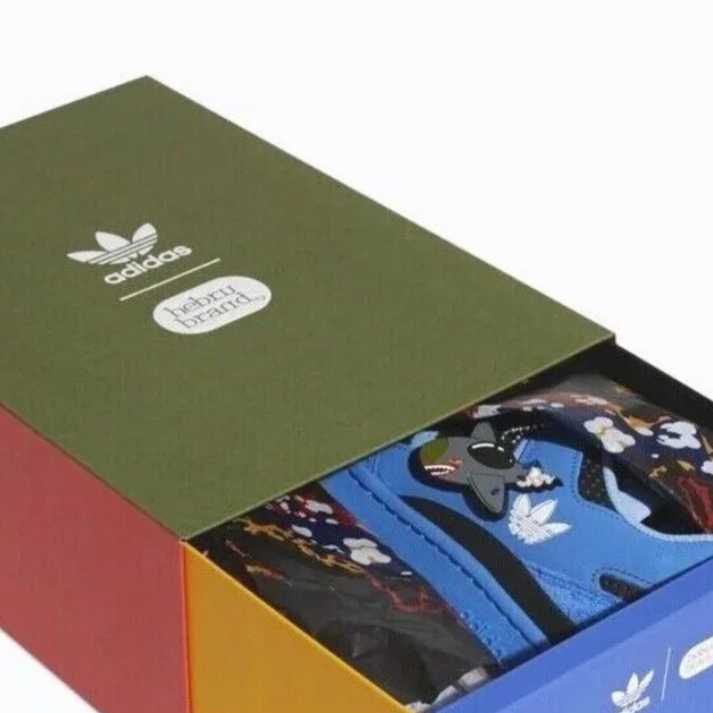 Adidas Forum Low Light Blue x Hebru Brantley