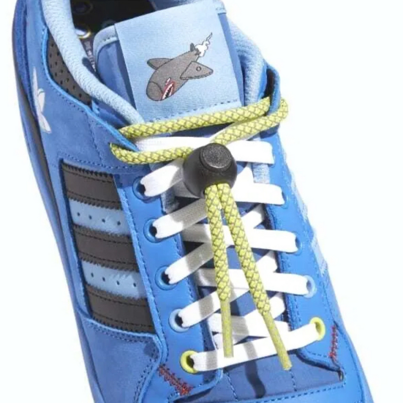 Adidas Forum Low Light Blue x Hebru Brantley