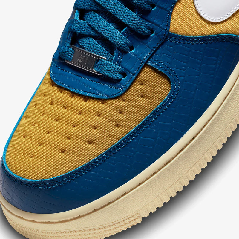 Nike Air Force 1 Low Undefeated Blue Croc