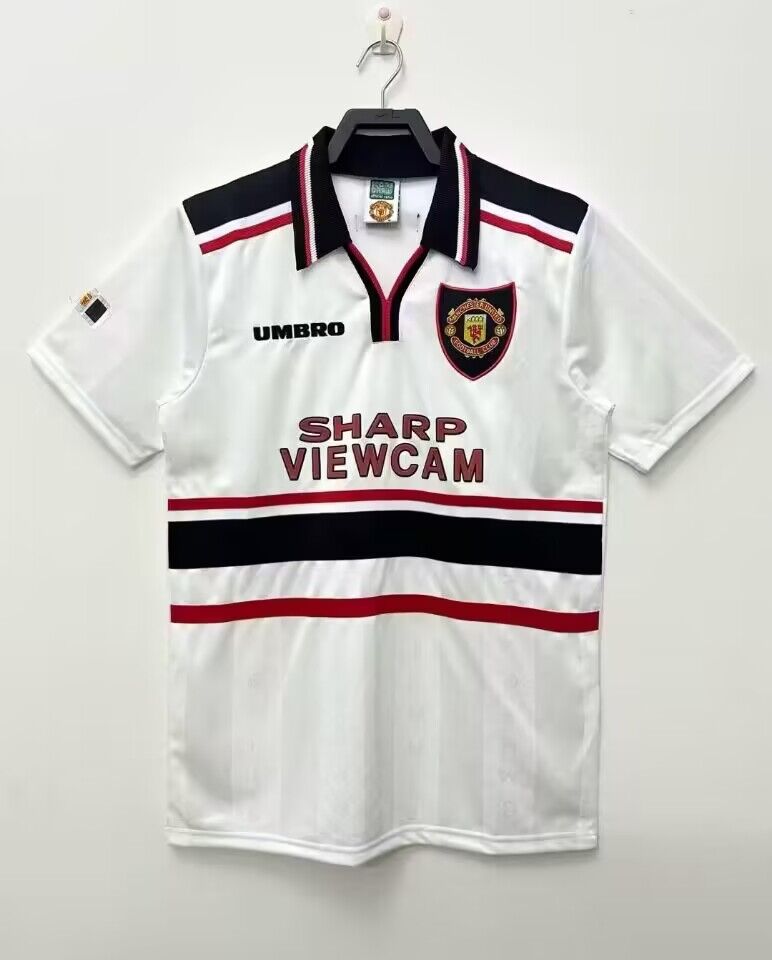 Camiseta de Futebol Retrô Manchester United
