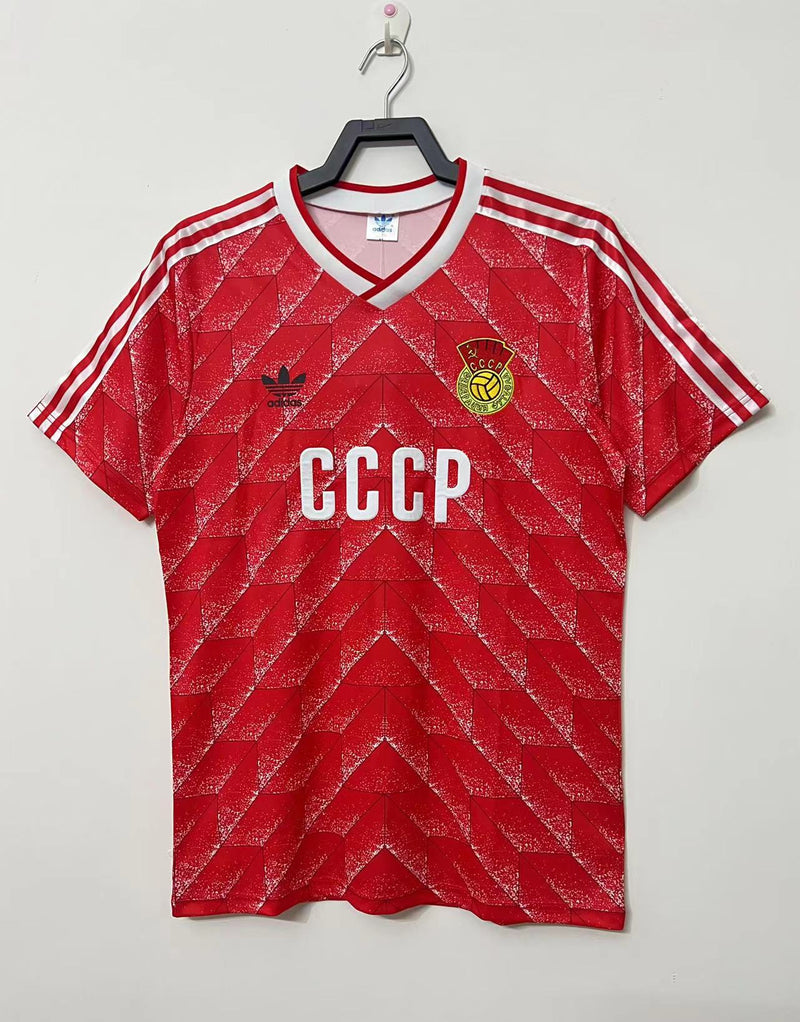 Camisetas de Futebol Retrô União Soviética