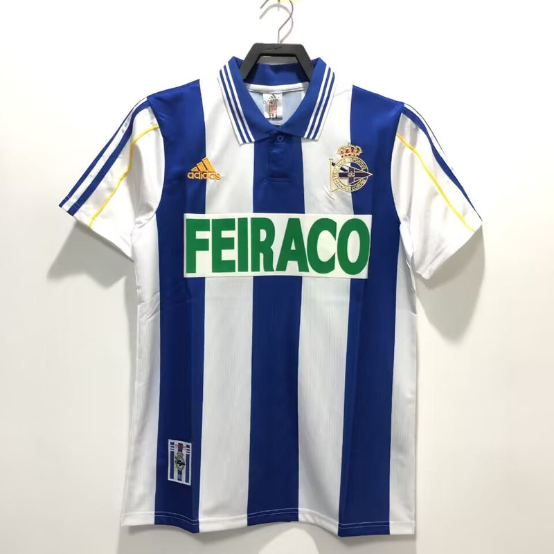 Camisetas de Futebol Retrô Real Club Deportivo de La Coruña