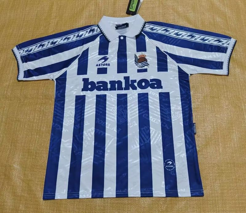 Camisetas de Futebol Retrô Real Sociedad 1994