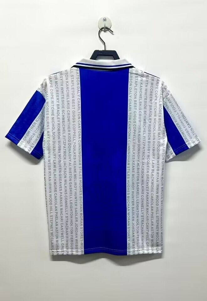 Camiseta de Futebol Retrô Manchester United