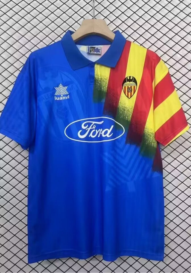 Camisetas de Futebol Retrô Valencia